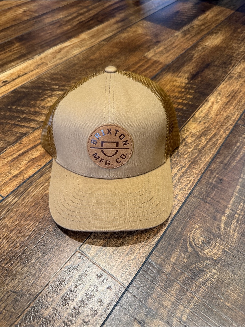 Brixton Crest Mesh Adjustable Hat - Brown